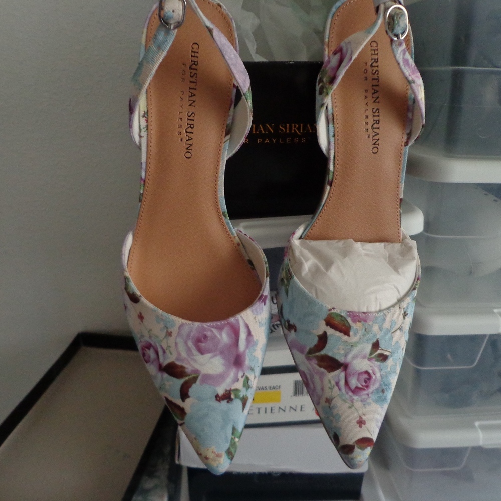 Christian Siriano Sling Backs